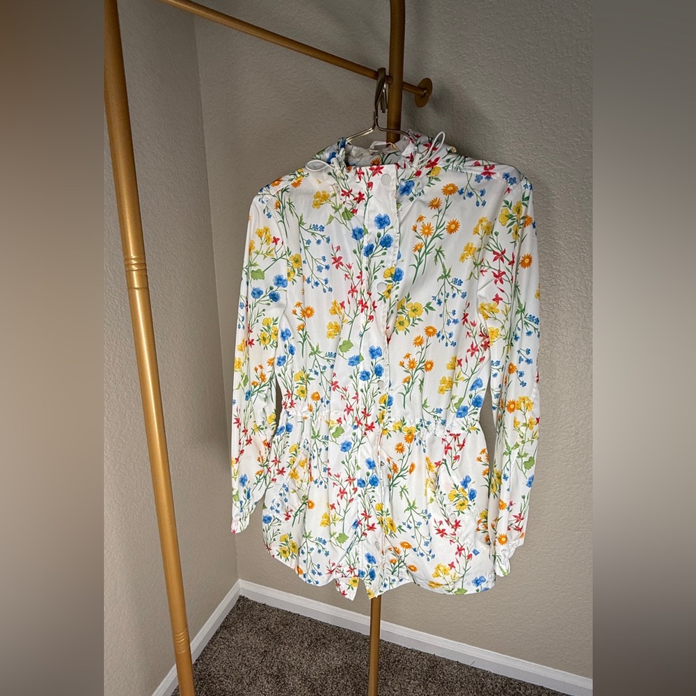 Linda Anderson. Multicolor Floral Button Down Shirt